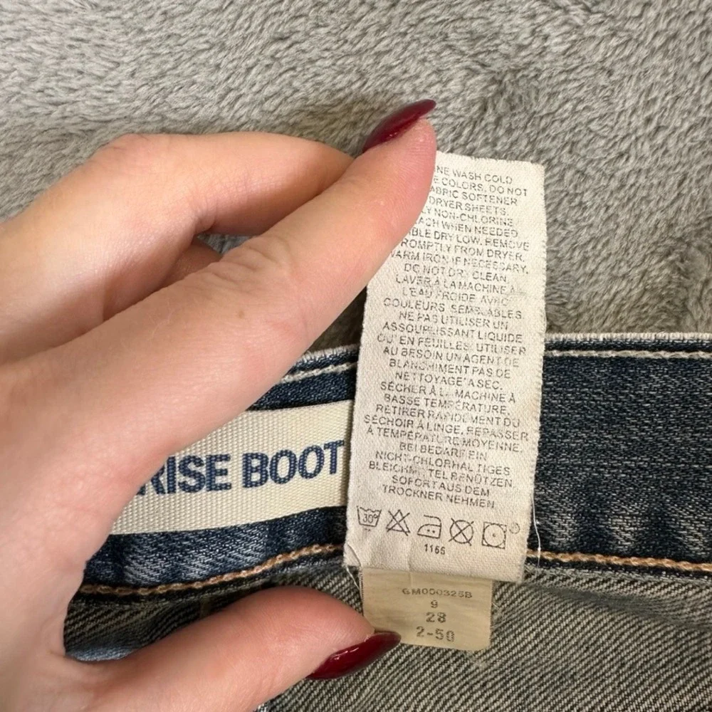 Gap Low Rise Boot Fit Jeans Mens 32x32 Medium Wash Blue Denim Bootcut Y2K